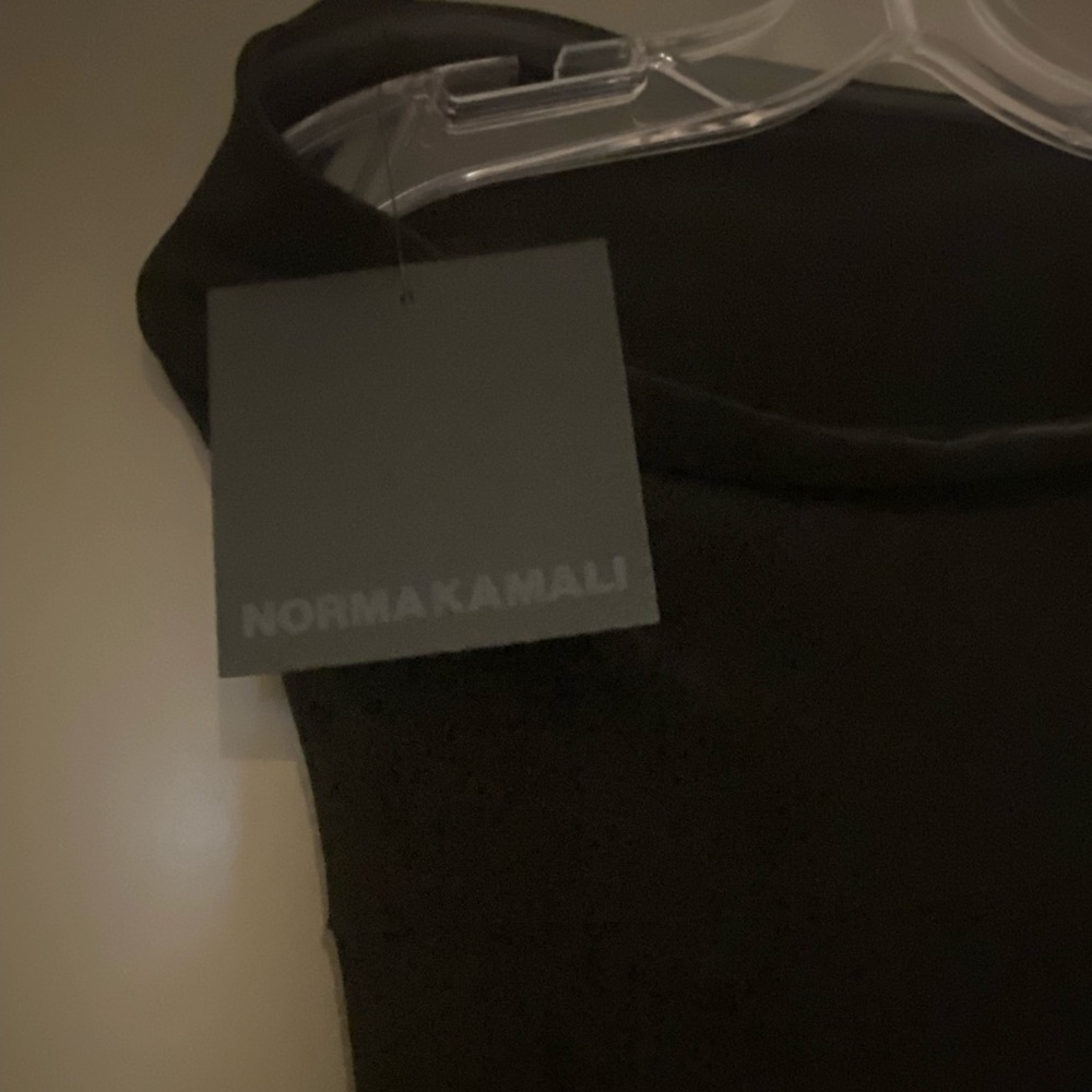 NWT Norma Kamali Black Strapless Dress - Picture 14 of 16